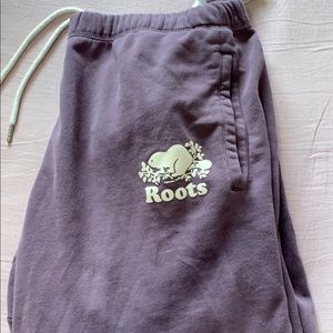 purple roots sweats